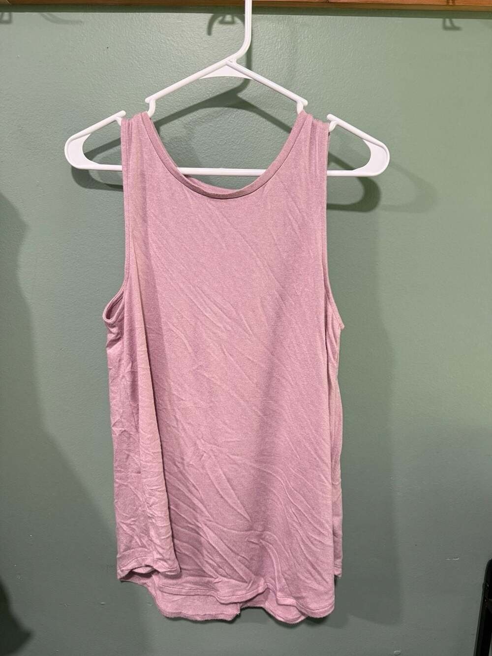 Old Navy Luxe Tank Top Size M Pink Sleeveless